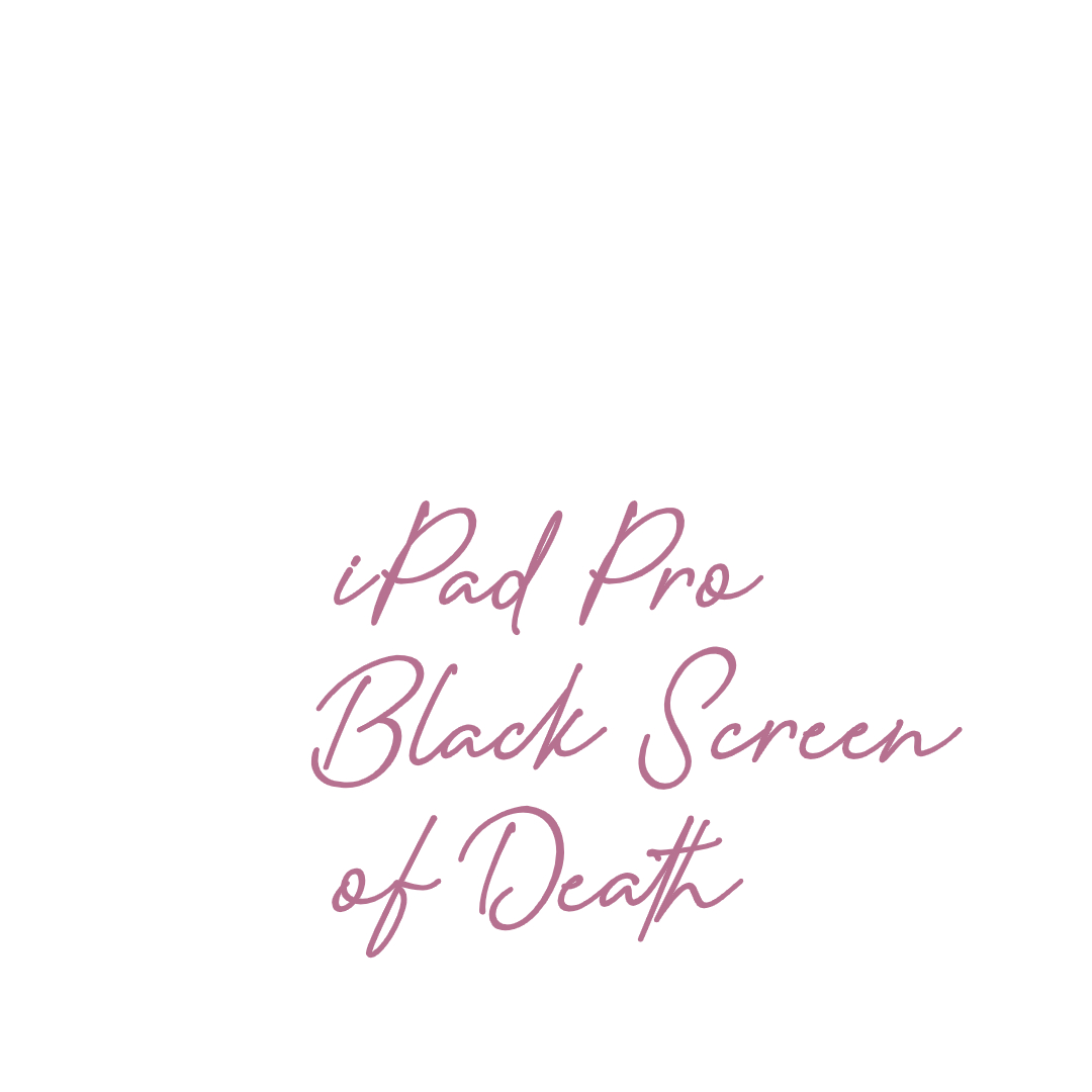 how to fix black screen of death ipad